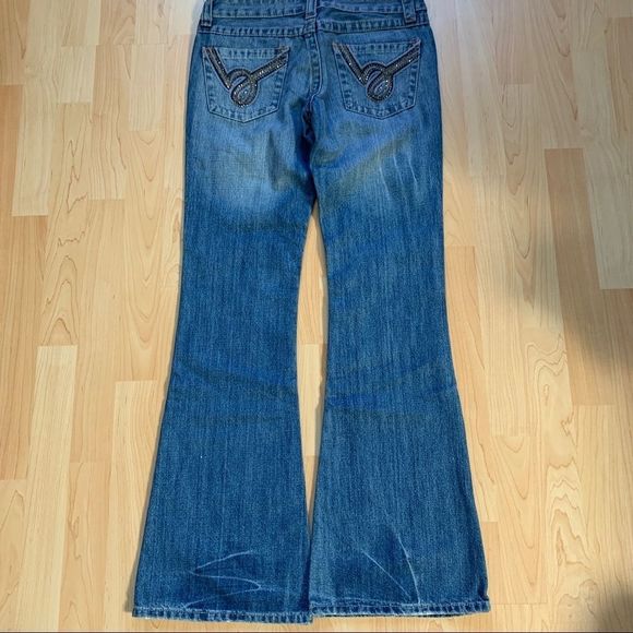 New Blue Bebe Jeans Size 27 - Picture 2 of 9